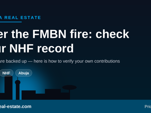 After the FMBN headquarters fire in Abuja: how to check your NHF contribution record