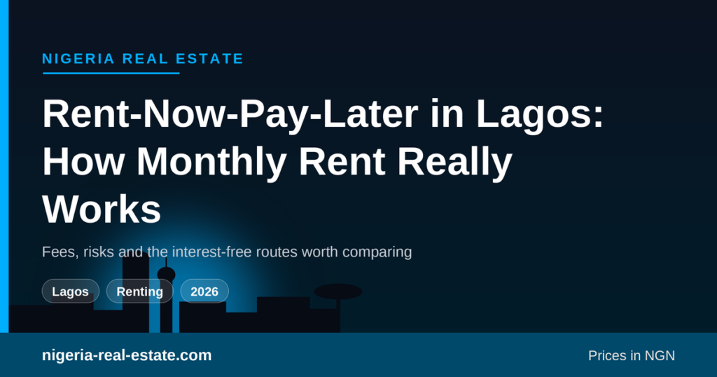 Rent-now-pay-later and monthly rent schemes in Lagos in 2026