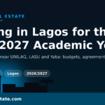Renting student housing in Lagos for the 2026/2027 academic year near UNILAG, LASU and Yaba